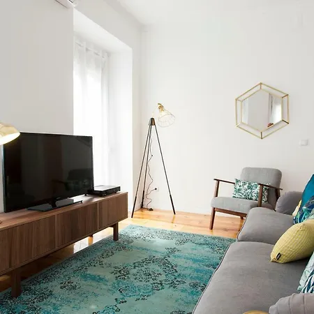 Principe Real Beautiful 3 Bedroom Flat Lägenhet